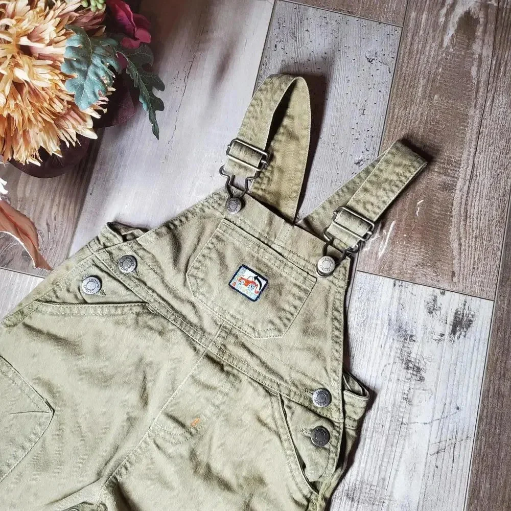 Carter's Baby Boy Embroidered Overalls Size 12m NWOT